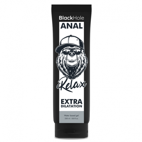Lubricante Dilatación Anal BLACK HOLE 250 ml.