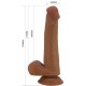 Dildo Realístico con Escroto TALLEN 22 cm.
