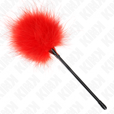 Pluma Cosquillas KINK 27 cm.-roja