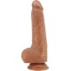 Dildo Realístico con Escroto DRACO 23 cm.