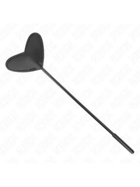 Pala Azotadora Corazón KINK-negra
