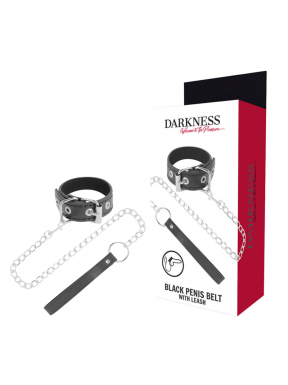 Collar con Cadena Penis DARKNESS