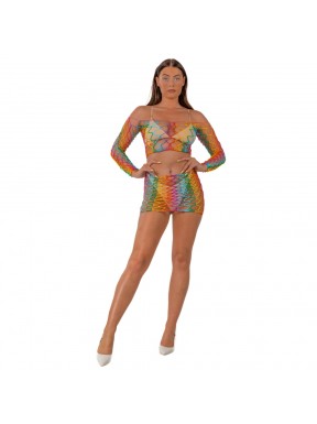Conjunto Falda y Top Rainbow LJ