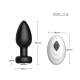 Plug Anal Vibrador Control RemotoTOOSH