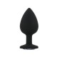 Kit 3 Plug Anal Silicona TOOSH-negro