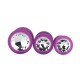 Kit 3 Plug Anal Silicona TOOSH-negro