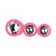 Kit 3 Plug Anal Silicona TOOSH-negro