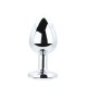Kit 3 Plug Anal Metálicos Silver TOOSH