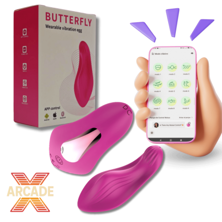 Tanga Vibrador BUTTERFLY Control Remoto APP