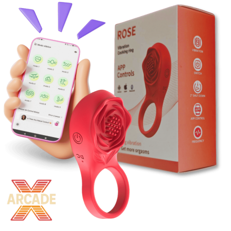 Anilla Vibradora ROSE Control Remoto APP