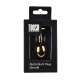 Plug Anal Metálico Dorado Corazón Rojo TOOSH