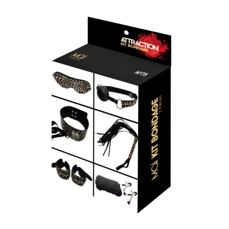 Kit BDSM Leopardo