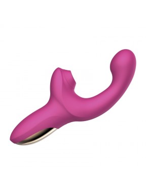 Vibrador Doble Succionador + Wave Be-Basic
