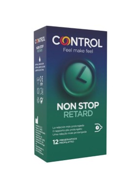 Caja 12 Preservativos NON STOP RETARD Control