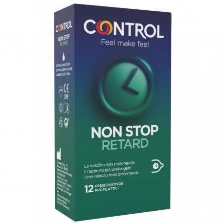 Caja 12 Preservativos NON STOP RETARD Control