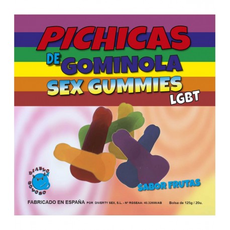 Gominolas Penis Frutas LGTB
