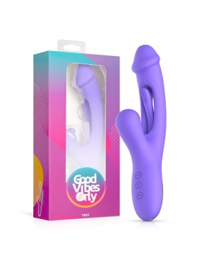 Vibrador Doble RABBIT TESS GOOD VIBES