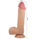 Dildo Realístico con Escroto EMEKA 23,4 cm.