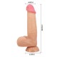 Dildo Realístico con Escroto SLIDING SKIN 21,8 cm.