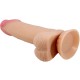 Dildo Realístico con Escroto SLIDING SKIN 19,4 cm.