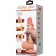 Dildo Realístico con Escroto SLIDING SKIN 19,4 cm.