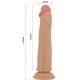 Dildo Realístico con Succión SHARIFE 25,4 cm.