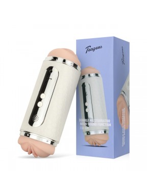 Masturbador Vagina-Boca Vibrador Doble TEAZERS
