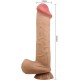 Dildo Realístico con Escroto MENDEL 26 cm.