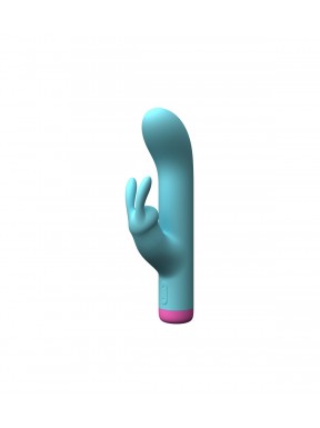 Vibrador Doble Conejito JUNY-azul