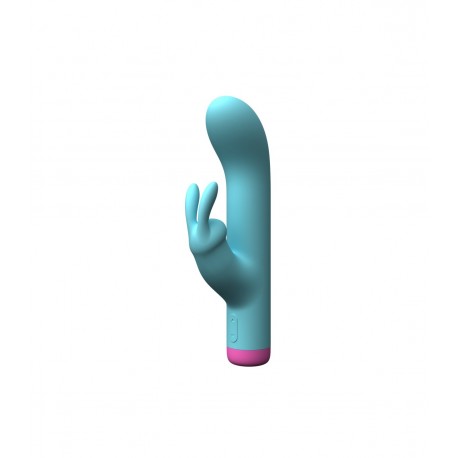 Vibrador Doble Conejito JUNY-azul