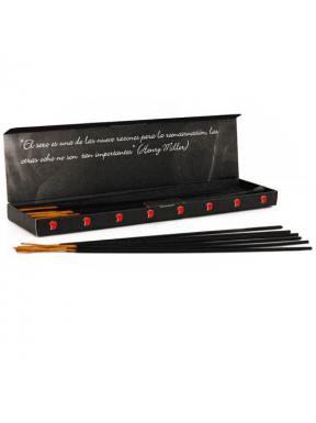 Caja de 20 Inciensos Feromonas Tentación Nuez de Macadamia