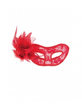Máscara la Traviata-roja-1