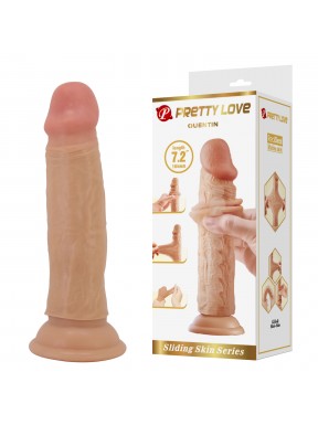 Dildo Realístico con Succión QUENTIN 18 cm.