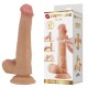 Dildo Realístico con Escroto TALLEN 22 cm.-carne