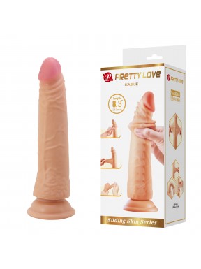 Dildo Realístico con Succión KABLE 21 cm.