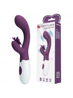 Vibrador Doble Beso de Mariposa