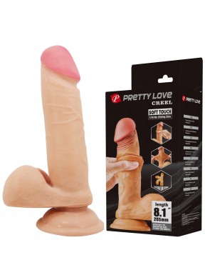 Dildo Realístico con Escroto CREEL 20,5 cm.