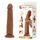 Dildo Realístico con Succión SHARIFE 25,4 cm.-mulato