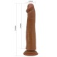 Dildo Realístico con Succión SHARIFE 25,4 cm.