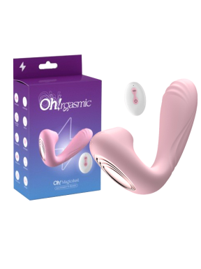 Estimulador C/R Succionador + Vibrador OHRGASMIC MAGICDUST