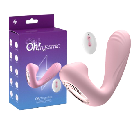 Estimulador CR Succionador + Vibrador OHRGASMIC MAGICDUST-2