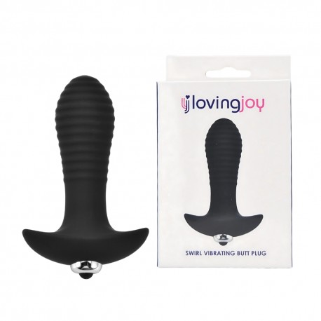 Plug Anal Vibrador SWIRL