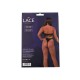 Teddy de Rejilla con Lazo Deep V LJ-5