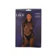 Catsuit de Rejilla Leopardo LJ-4