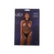 Bodystocking de Rejilla Aberturas LJ