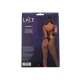 Bodystocking de Rejilla Brillantes Manga Larga LJ-5