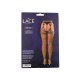 Panty de Rejilla con Abertura LJ