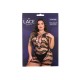 Mini Dress de Rejilla Lace King Size LJ-5