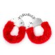 Esposas de Peluche SPANGLE-rojas