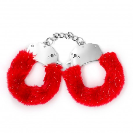 Esposas de Peluche SPANGLE-rojas